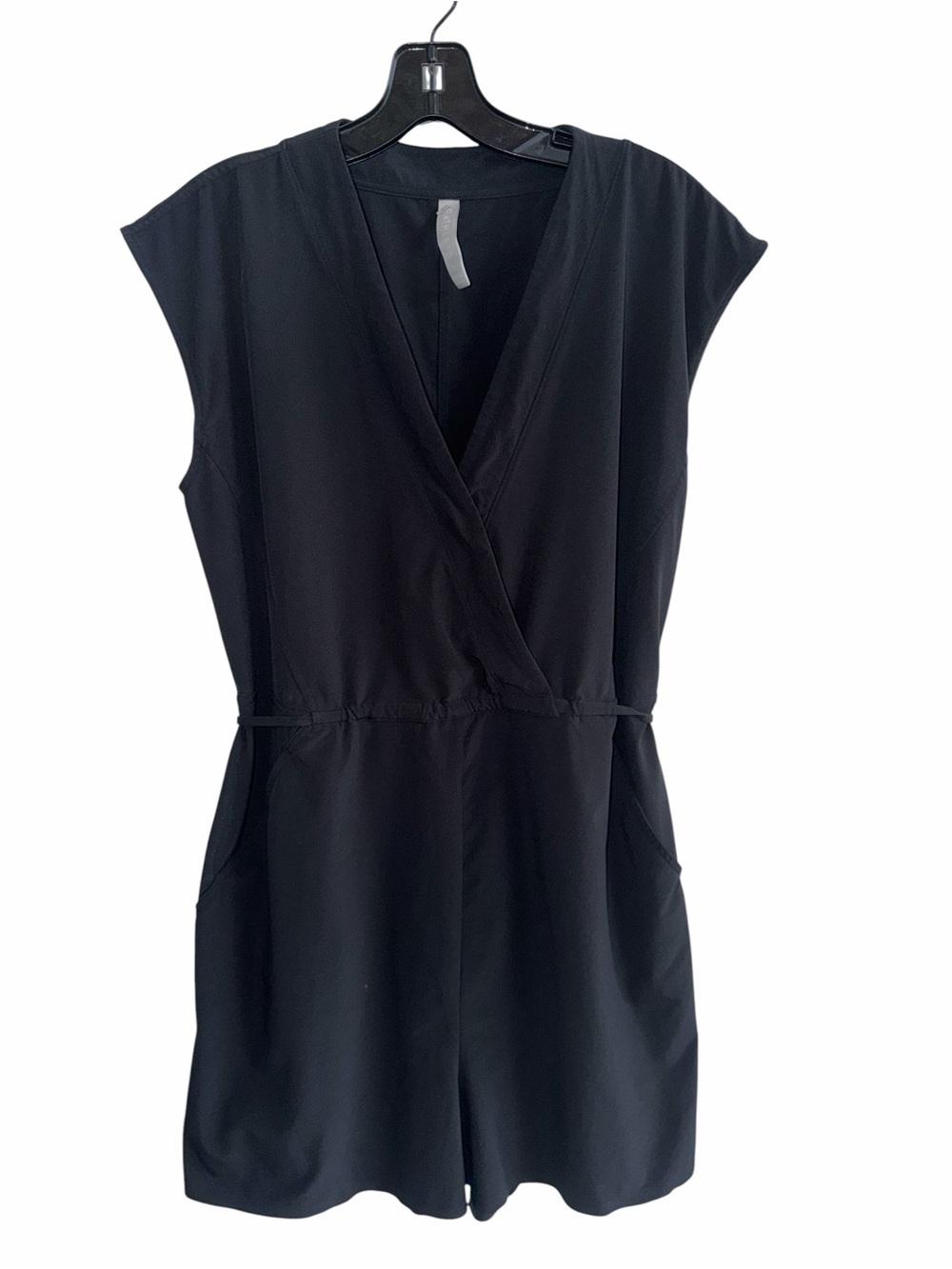 Athleta Marlow Sleeveless Romper Black Size Small - Picture 4 of 12